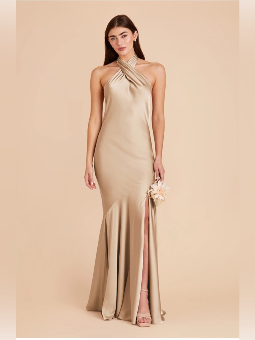 Birdy Grey Stephanie Matte Satin Dress